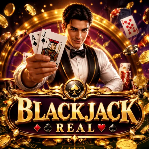 Capa da mesa de Blackjack ao vivo